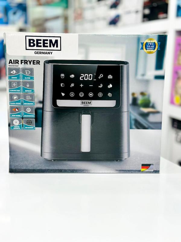 سرخ‌کن 9 لیتری بدون روغن بیم (Beem) مدلVXZ4510AF ساخت آلمان  همه‌کاره، هوشمند، سلامت‌محوربا ۲۴ ماه گارانتی شرکتی 