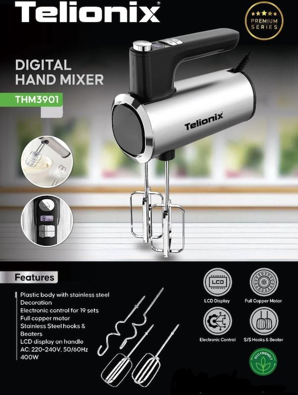 همزن دستی تلیونیکس مدل 3901 THMبا گارانتی اصالت و سلامت کالا
