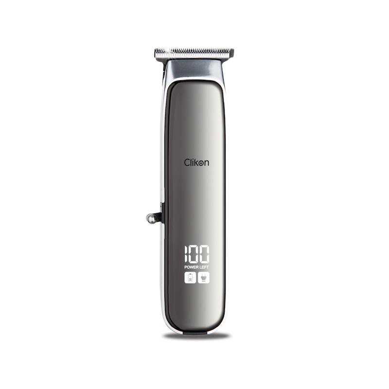 خط زن و تریمر قابل شارژکلیکون  Clikon مدل CK3352 با بدنه آلومینیومی، نمایشگر دیجیتال و شارژ Type-C با گارانتی اصالت و سلامت کالا