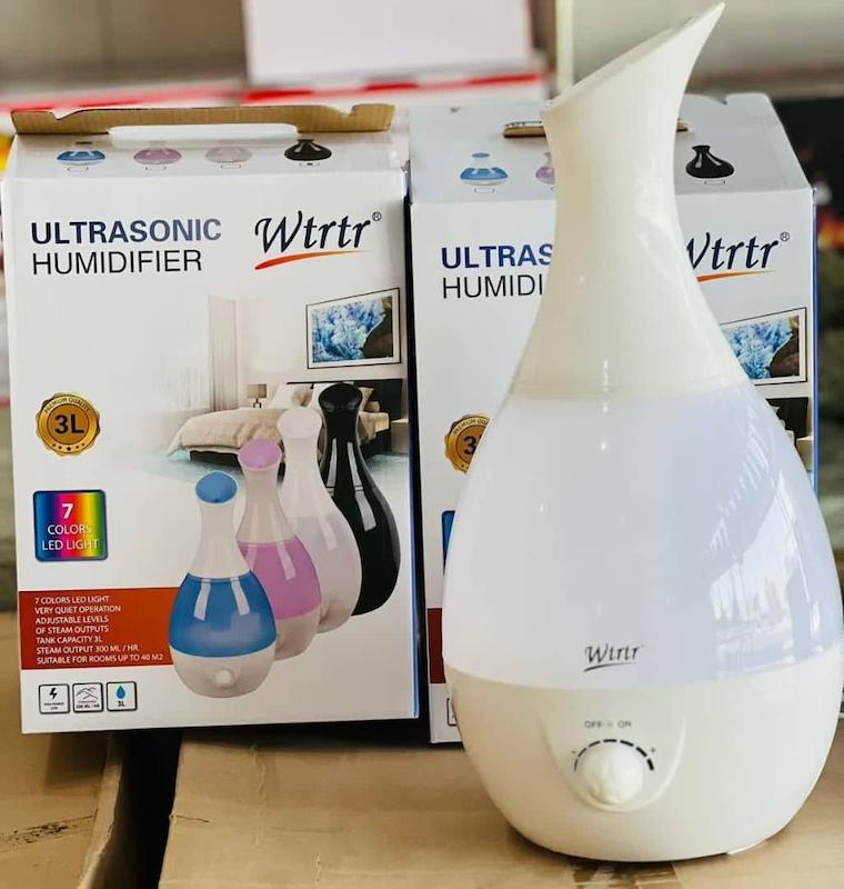 بخور سرد و رطوبت‌ساز اولتراسونیک مدل Wtrtr UltraSonic ظرفیت 3 لیتر با گارانتی اصالت و سلامت کالا