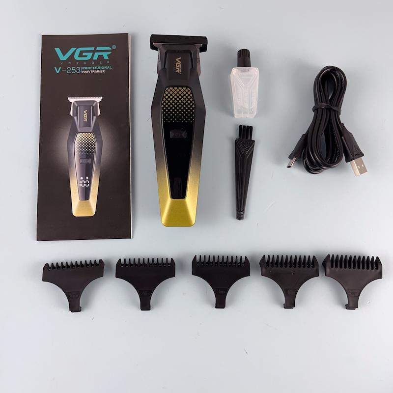  ماشین اصلاح و خط زن وی جی ار مدل VGR V-253با گارانتی اصالت و سلامت کالا