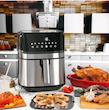 سرخ‌کن ۸ لیتری بدون روغن یونیک مدل PSA-600S با گارانتی اصالت و سلامت کالا