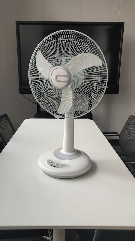 پنکه شارژی ۱۶ اینچی برند DPدی پی مدل DP-F505AL با گارانتی اصالت و سلامت کالا