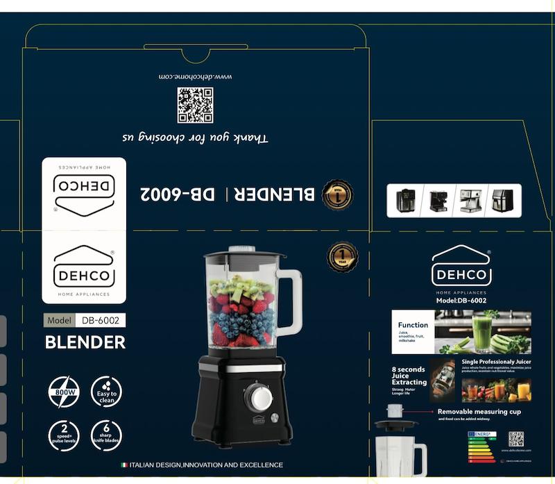 مخلوط‌کن برند  دکو مدل DB-6002 با گارانتی اصالت و سلامت کالا