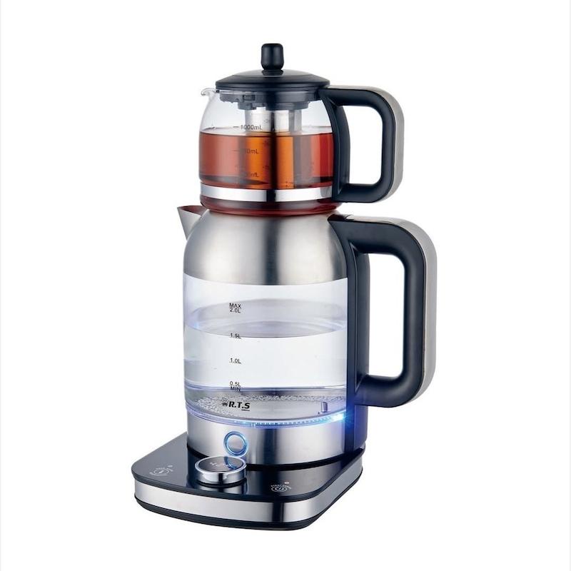 چای‌ساز روی‌همی برند  آر تی اس مدل RT-206SDN 
