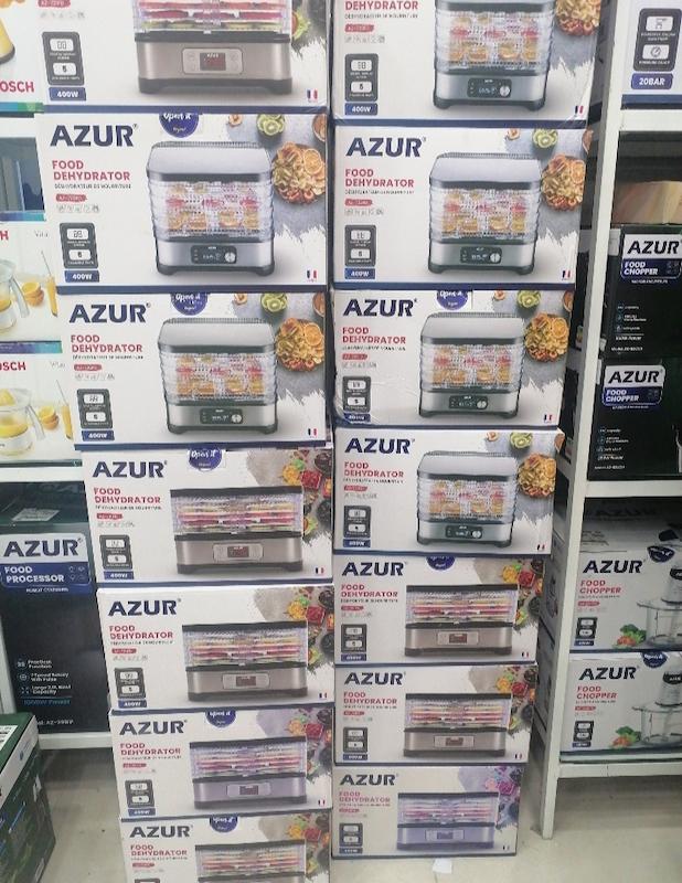 میوه خشک کن آزورAZUR مدل AZ-721FD ساخت فرانسه با ۲۴ ماه گارانتی شرکتی