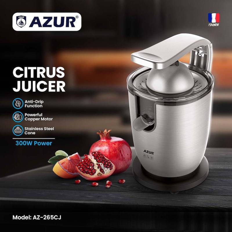آب مرکبات گیربرند آزور AZURمدل AZ-265CJ ساخت فرانسه با ۲۴ ماه گارانتی سرکتی و پنج سال خدمات پس ازفروش