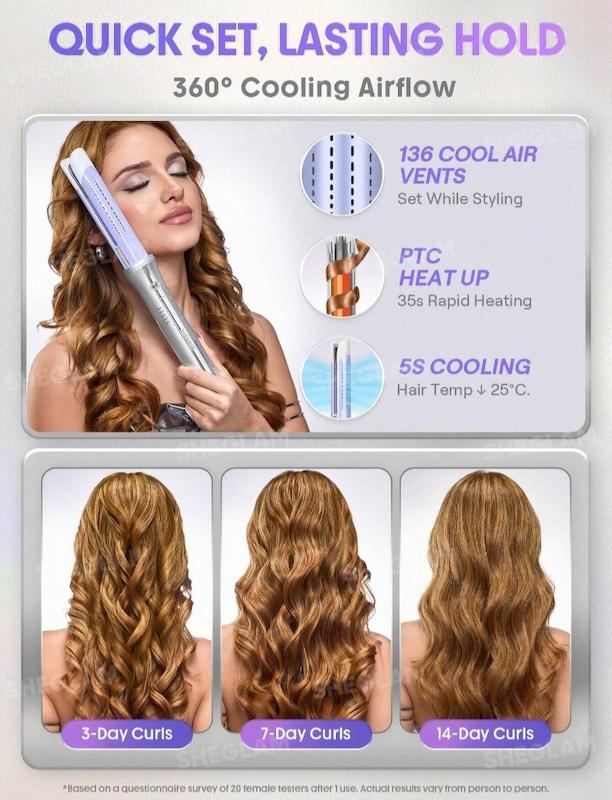 دستگاه حالت‌دهنده و خشک‌کننده مو  شیگلم ایرفلاو  مدل Airflow Styler سایز  ۲۵  اورجینال  با گارانتی اصل بودن کالا