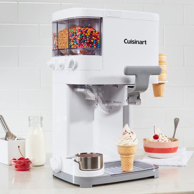  دستگاه بستنی ساز حرفه ای کویزن آرت  Cuisinart مدل ICE-48 با ۱۸ ماه گارانتی  شرکتی 