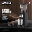 آسیاب قهوه برند آزورAZUR  مدل AZ-246-CG ساخت فرانسه با 24 ماه گارانتی شرکتی