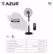 پنکه برند آزورAZUR مدل AZ-505 ساخت فرانسه با 24 ماه گارانتی شرکتی