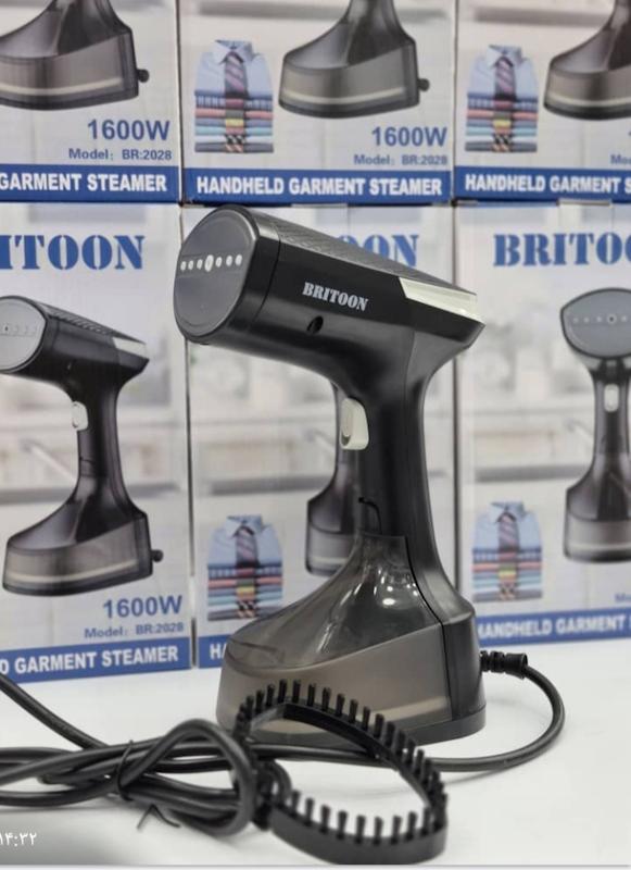  بخارگر دستی 1600 وات  برایتون مدل BRITOON BR:2028  با ۱۸ ماه گارانتی شرکتی 