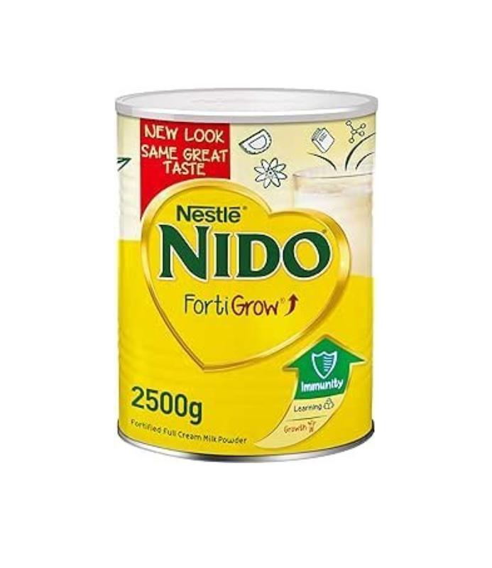 شیر نیدو/ Nido 2.5 کیلوگرم اصل تازه تولید مخصوص خانواده و بزرگسالان 