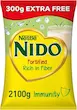 شیر نیدو پاکتی 2100 گرمی اصل نستله همراه با 300 گرم شیر اضافه 