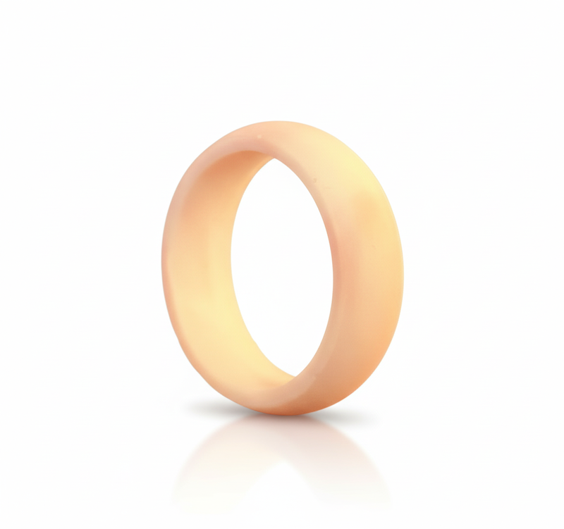 حلقه نیرو رنگ سفید صورتی ابری