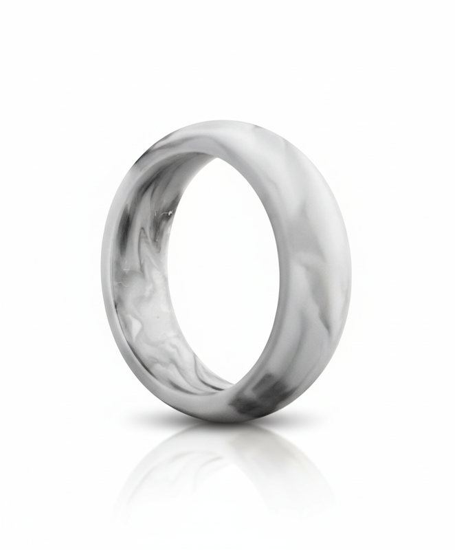 حلقه نیرو رنگ سفید مشکی ابری