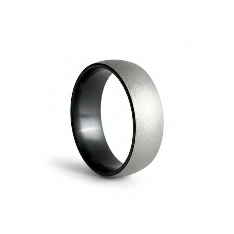 حلقه تعادل رنگ نقره ای