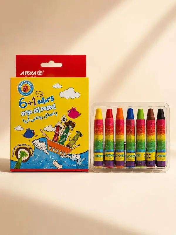 پاستل روغنی 6+1 اریا