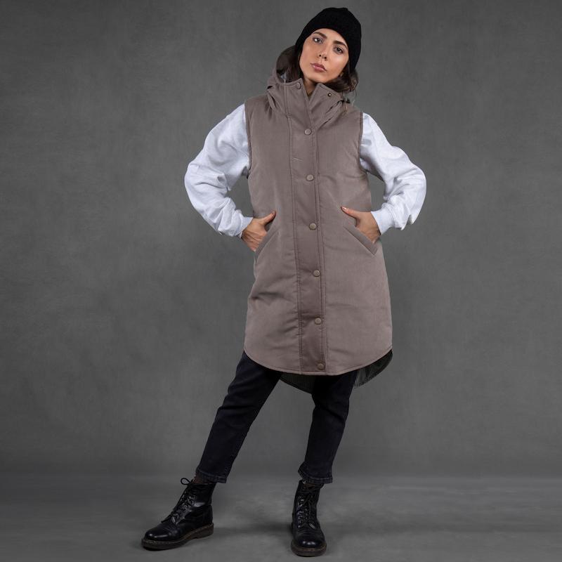Elena - puffer rain coat