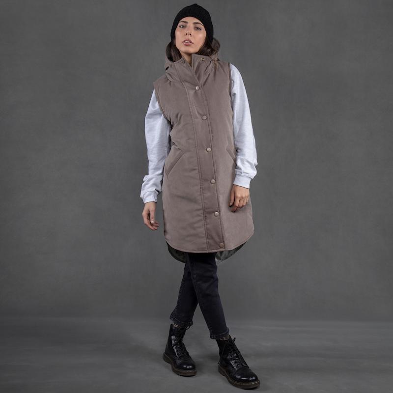 Elena - puffer rain coat