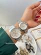 ساعت استیل  کرنو بغل خط دار( برند سی تی زن یا الگانس )