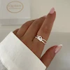 انگشتر زنانه مینیمال گره کد ۵۲۰