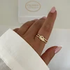 انگشتر زنانه مینیمال گره کد ۵۲۰