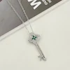 گردنبند زنانه طرح جواهر کلید کد ۵۳۸