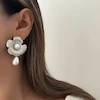 گوشواره مرواریدی گل کد ۵۳۹