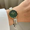 ساعت زنانه دنیل ولینگتون گرد صفحه سبز نگینی کد ۵۹۱