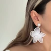 گوشواره زنانه گل کد ۵۹۵