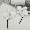 گوشواره گل ارکیده بزرگ کد ۶۵۰