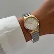 ساعت زنانه سیکو گرند دو رنگ طلایی کد ۷۹۵