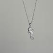 گردنبند زنانه اسب دریایی نگینی کد ۸۹۱