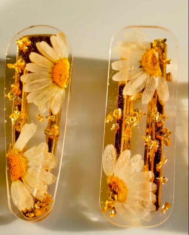 گیره مو رزینی 