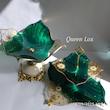 سرویس پذیرایی سبز یاقوتی بابونه دار