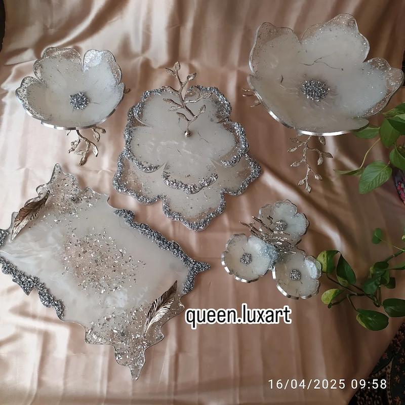 سرویس پذیرایی طرح گل 