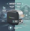 پاور استیشن پرتابل گرووات مدل INFINITY 1000 ظرفیت ۱۰۰۰ وات