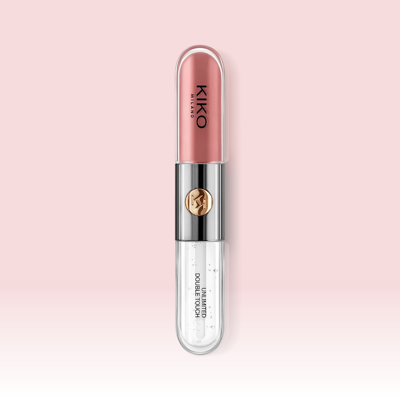 رژ لب مایع کیکو مدل Unlimited Double Touch با ماندگاری 16 ساعته برند Kiko Milano شماره 131