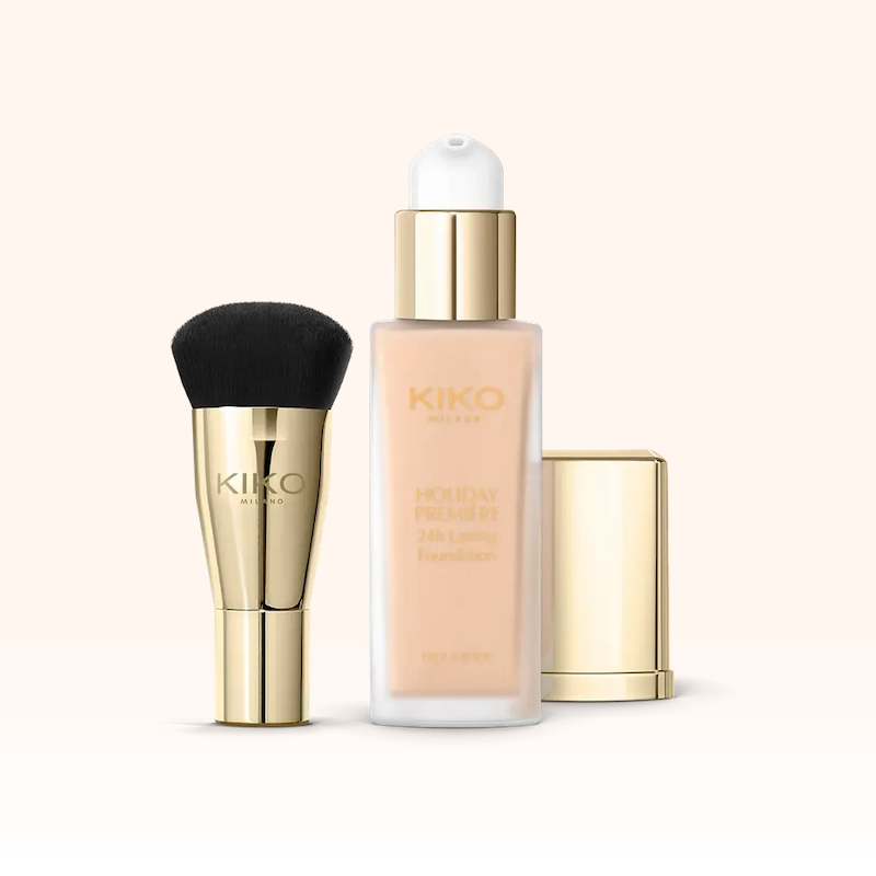 کرم پودر برند Kiko Milano سری Holiday Premiere رنگ Honey 03