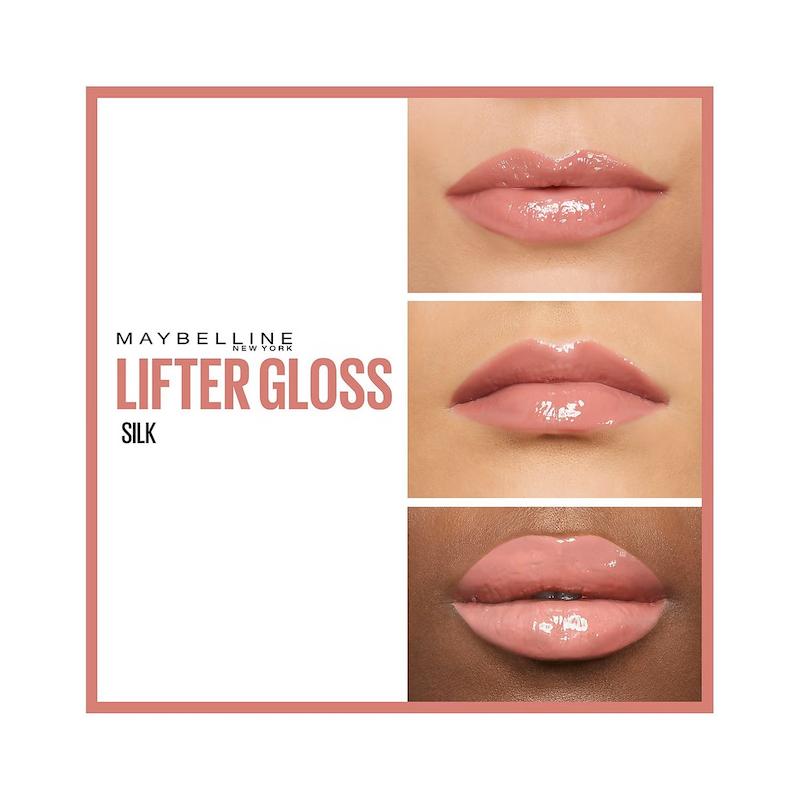 لیفتر گلاس میبلین Maybelline Lifter Gloss Hydrating Lip Gloss with Hyaluronic Acid Silk 004