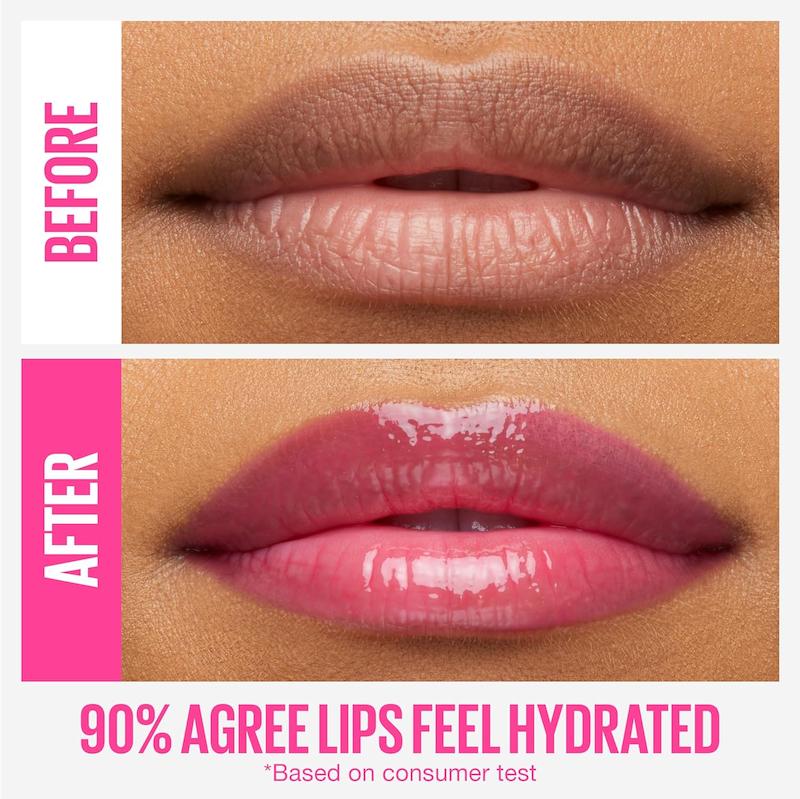 لیفتر گلاس میبلین Maybelline New York Lifter Gloss Hydrating Lip Gloss with Hyaluronic Acid Bubblegum 24