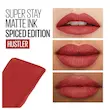 رژ لب مات میبلین رنگ هاستلر Maybelline Super Stay Matte Ink Hustler Lipstick 335