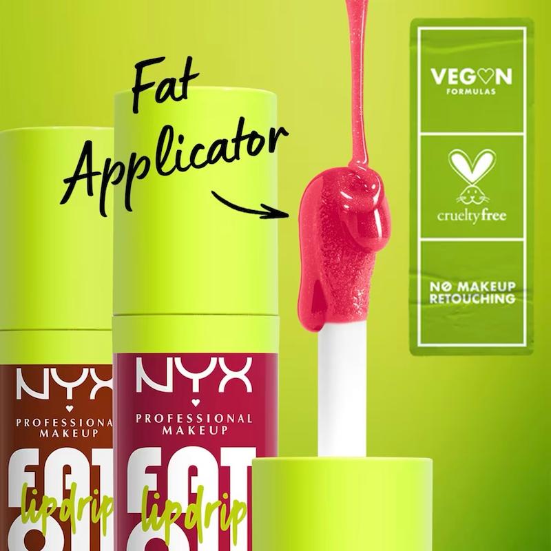 حجم دهنده لب نیکس فت اویل رنگ اسکرولین Nyx Fat Oil Lip Drip Scrollin