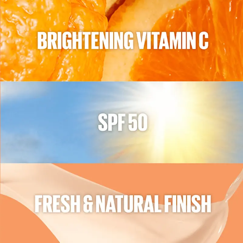 تینت صورت میبلین فیت می مدل فرش می شماره ۰۵ Maybelline New York, Fit Me Fresh Tint Foundation SPF 50 with Brightening Vitamin C 05