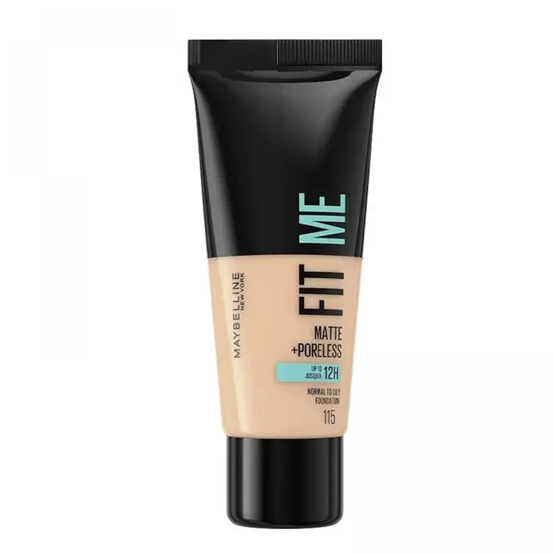 کرم پودر فیت می میبلین رنگ ایووری FIT ME! MATTE + PORELESS MAKE-UP - Foundation - ivory