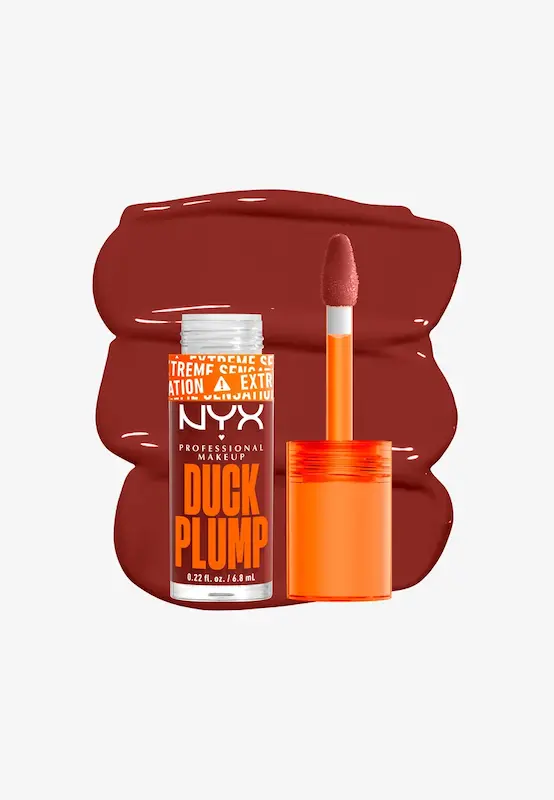 لیپ گلاس نیکس سری داک پلامپ NYX PROFESSIONAL MAKEUP DUCK PLUMP LIP PLUMPING LACQUER - MAUVE OUT MY WAY