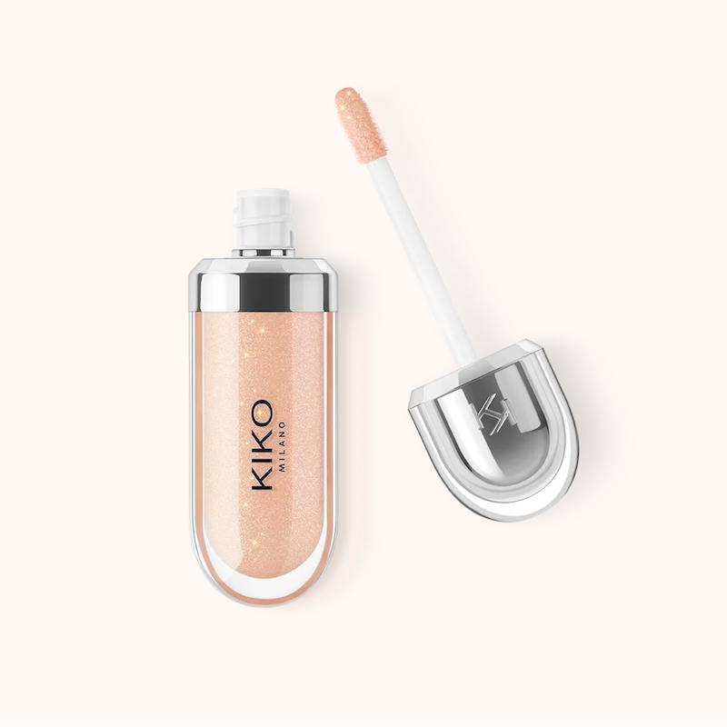 لیپ گلاس کیکو میلانو Kiko Milano رنگ 02 Natural Beige
