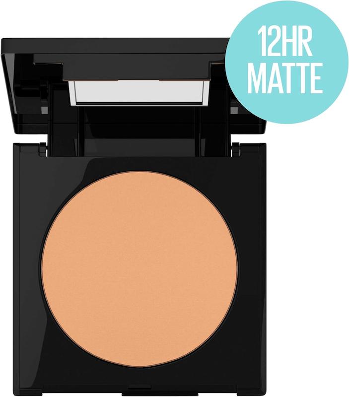 کرم پودر Maybelline New York Fit Me Matte + Poreless Powder Makeup, Sun Beige, 0.29 Ounce میبلین