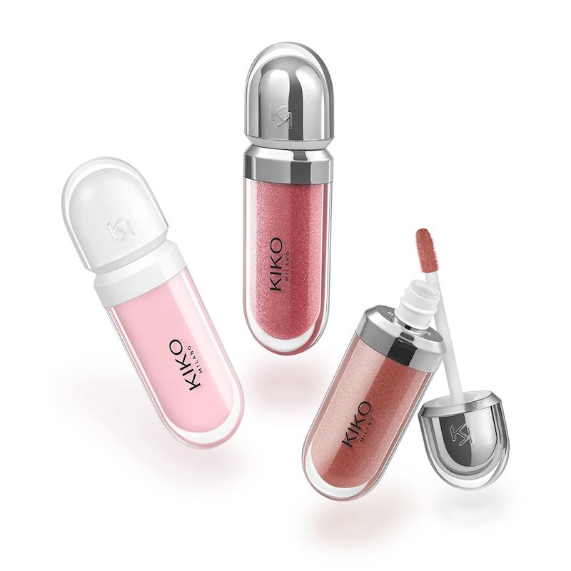 ست Kiko پک سه عددی مدل glossy lip set
